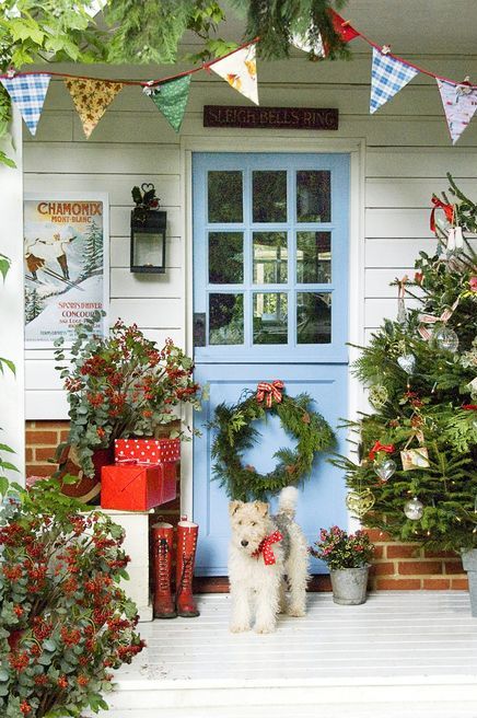 lower wreath christmas door decorations