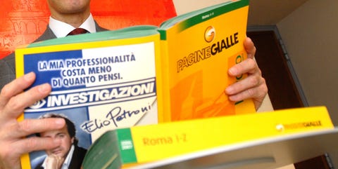 pagine gialle btc