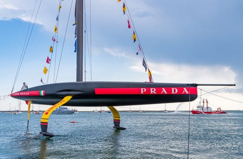 AC75 Luna Rossa Launch
