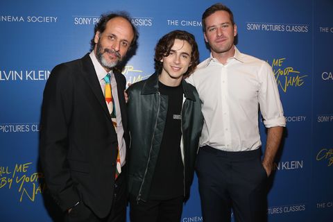 Calvin Klein and The Cinema Society host a screening of Sony Pictures Classics' "Call Me By Your Name"
