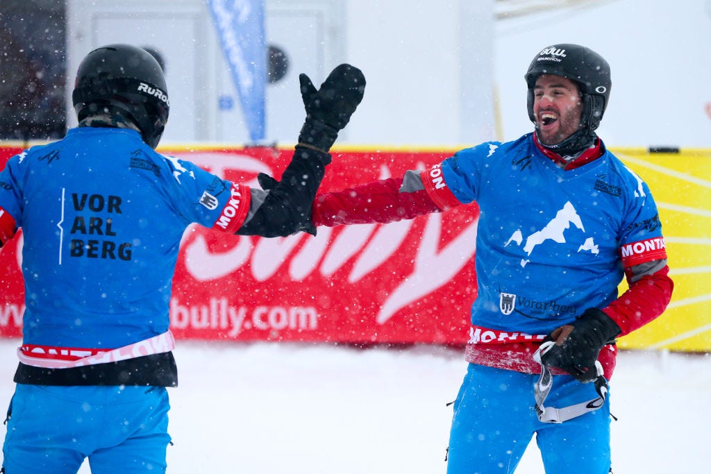 Lucas Eguibar, runner-up in the Snowboard World Cup