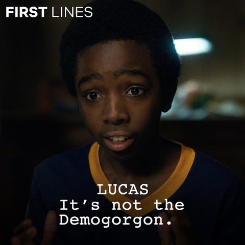 Stranger Things: las primeras frases de guión del reparto