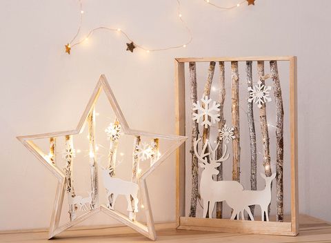 decoración y luces de navidad de leroy merlín 
