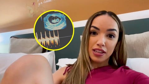 lucía sánchez habla de los detalles de su bebé con isaac torres tras someterse a una ecografía