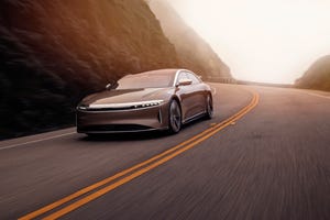 Lucid Air Shown on Video Making 400-Mile Single-Charge Run