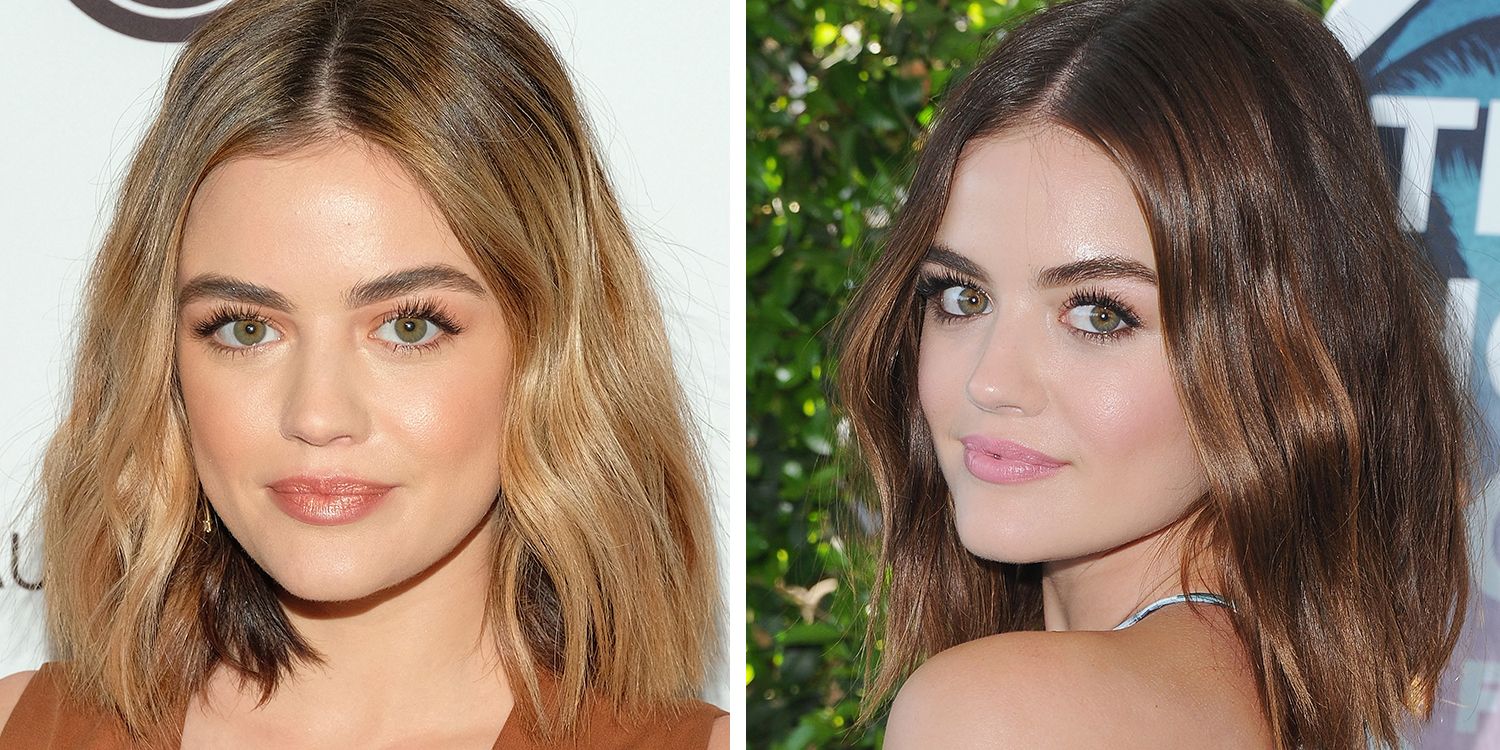 32 Celebrities with blonde vs brown hair