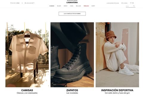 Tiendas de para hombre online - Webs de moda