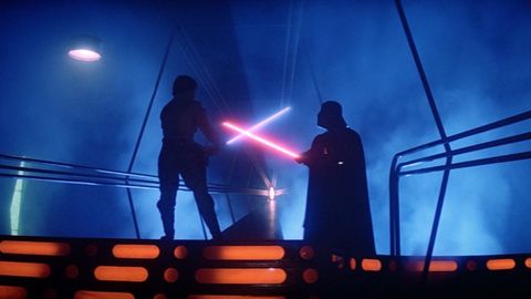 La lucha con láser, deporte oficial en - Star Wars