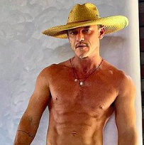 Luke Evans Is Looking More Ripped Than Ever in a Shirtless Photo