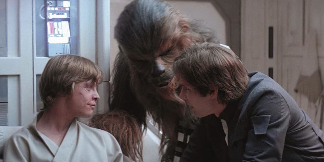 Gran universo Último galope El beso de Han Solo y Luke Skywalker explicado