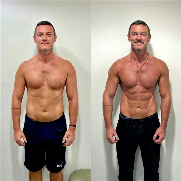 Luke Evans exhibe su transformación física tras 8 meses Luke Evans exhibe su transformación física tras 8 meses