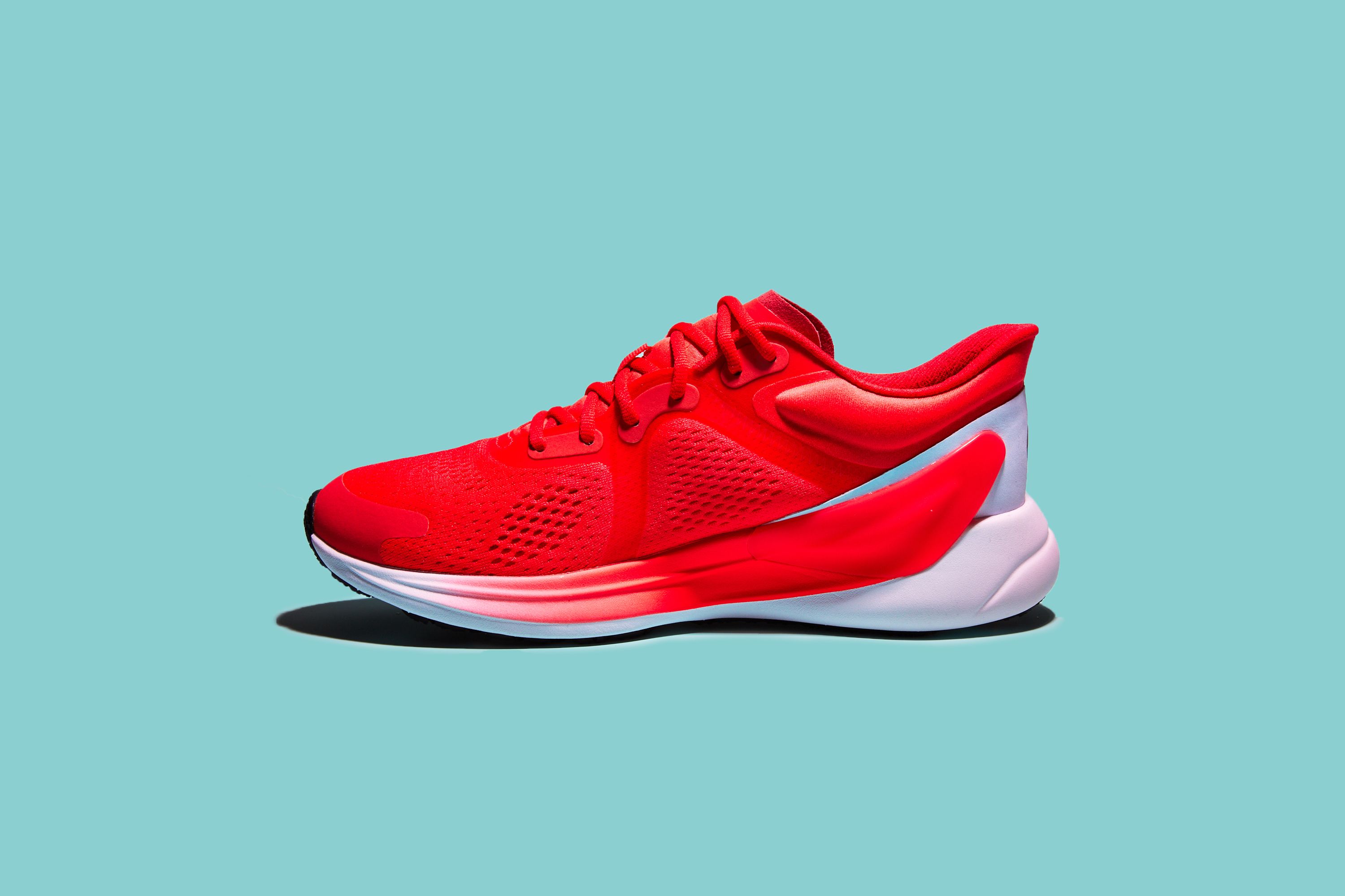 lululemon shoes red