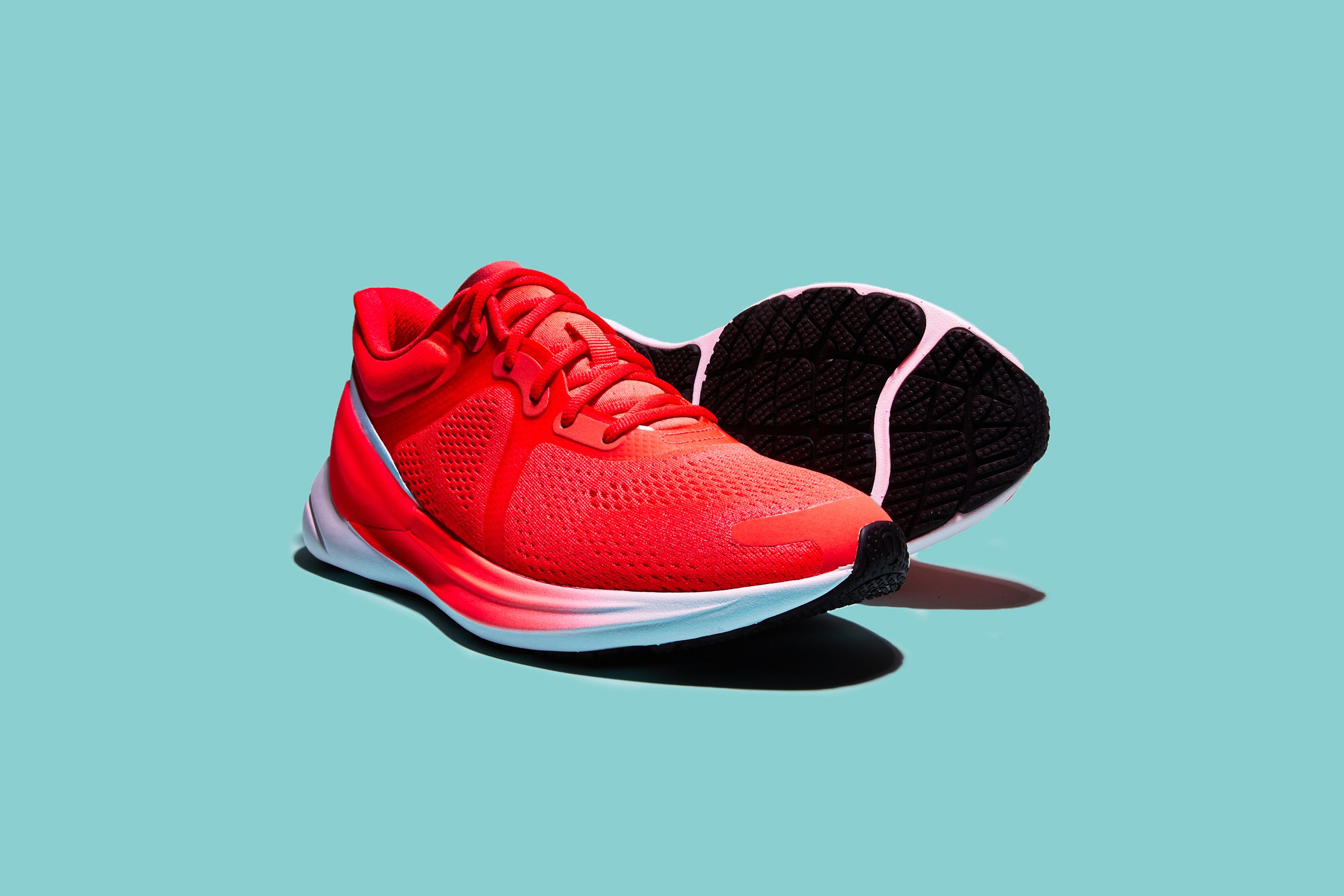 lululemon shoes red