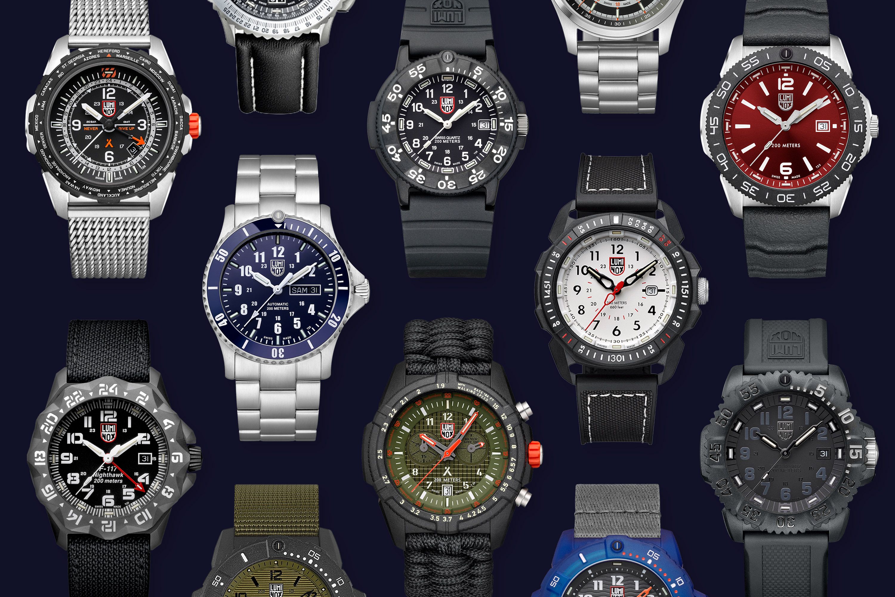 Catálogo Catalogue LUMINOX Watches Collection 2019 English Relojes Montres 