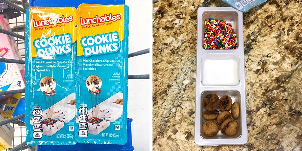 Lunchables Cookie Dunks Will Have You Dipping In Marshmallow Creme And Sprinkles