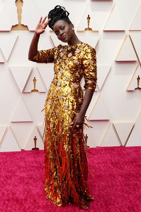 lupita nyong'o 2022 Oscar'larında