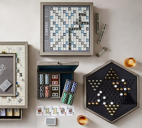 Pottery Barn S Luxury Wooden Board Games Are The New Home Must Have