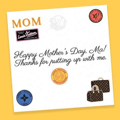 Louis Vuitton Is Offering a Custom Free E-Card for Mother&#39;s Day