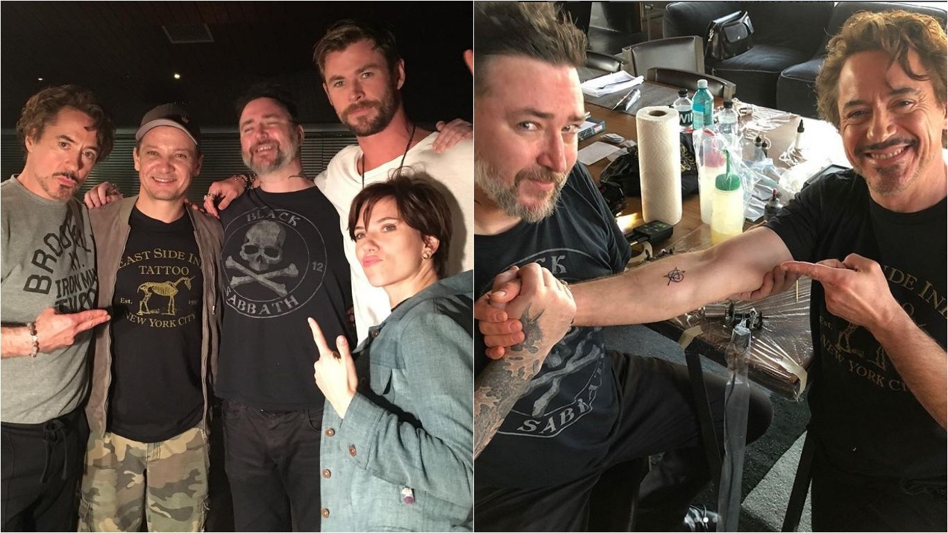 The cast of Ms Marvel got matching tattoos   rmarvelstudios