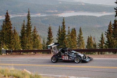 check out the contraption that won pikes peak