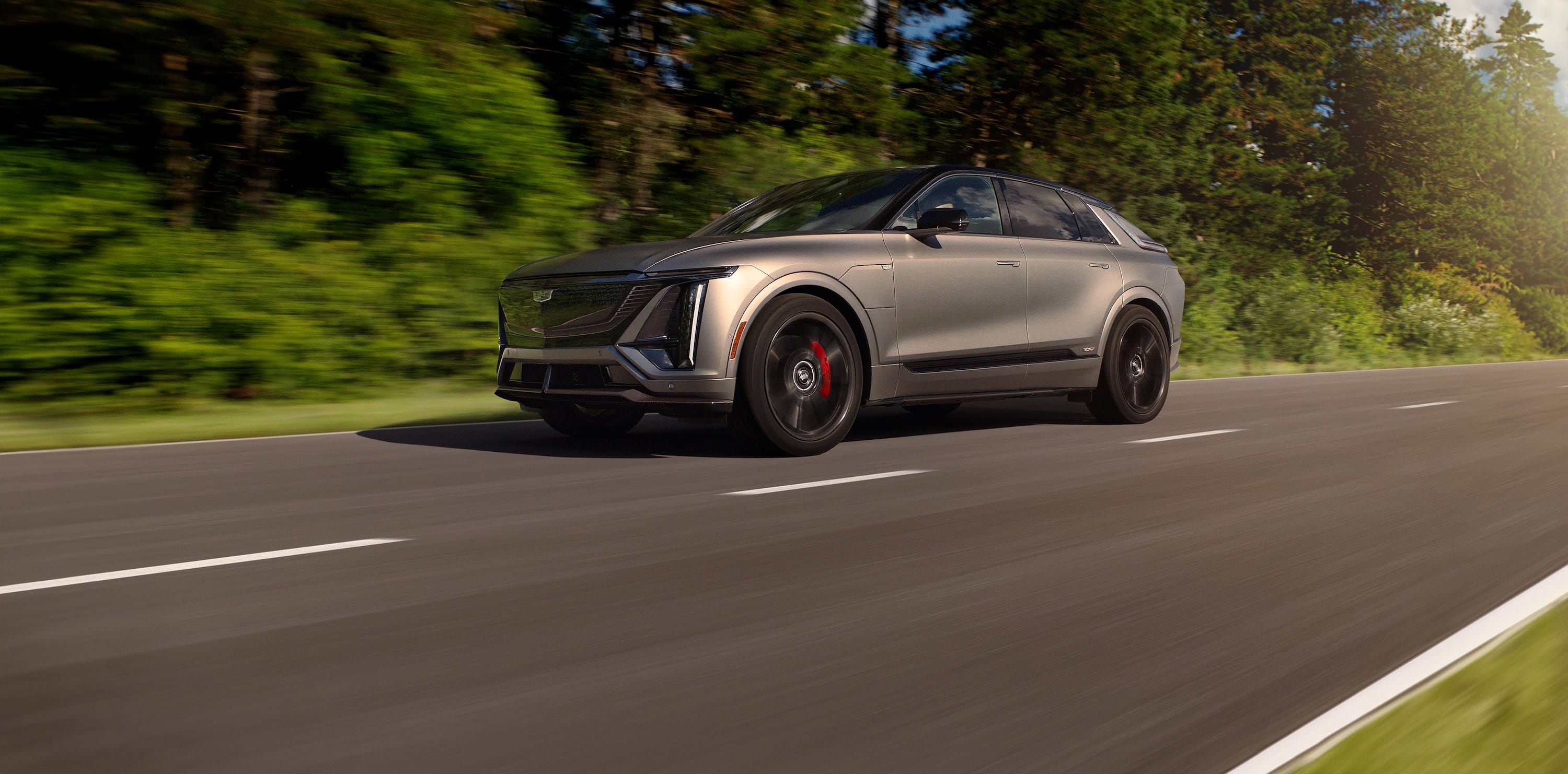 The 615-HP Cadillac Lyriq-V Looks to Be the Brand's Quickest Model Yet