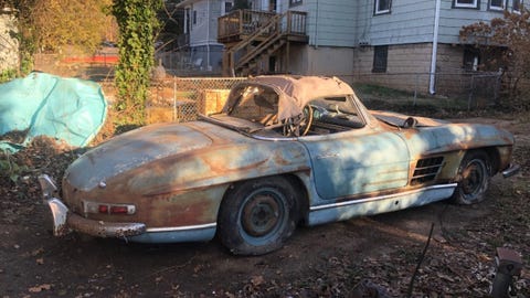 Yes There Are Still Mercedes 300 Sl Garage Finds