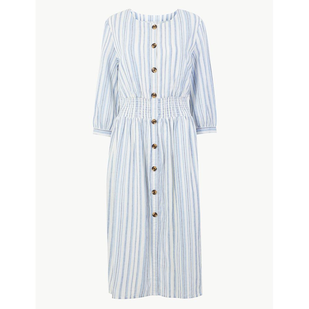 m&s womens linen dresses