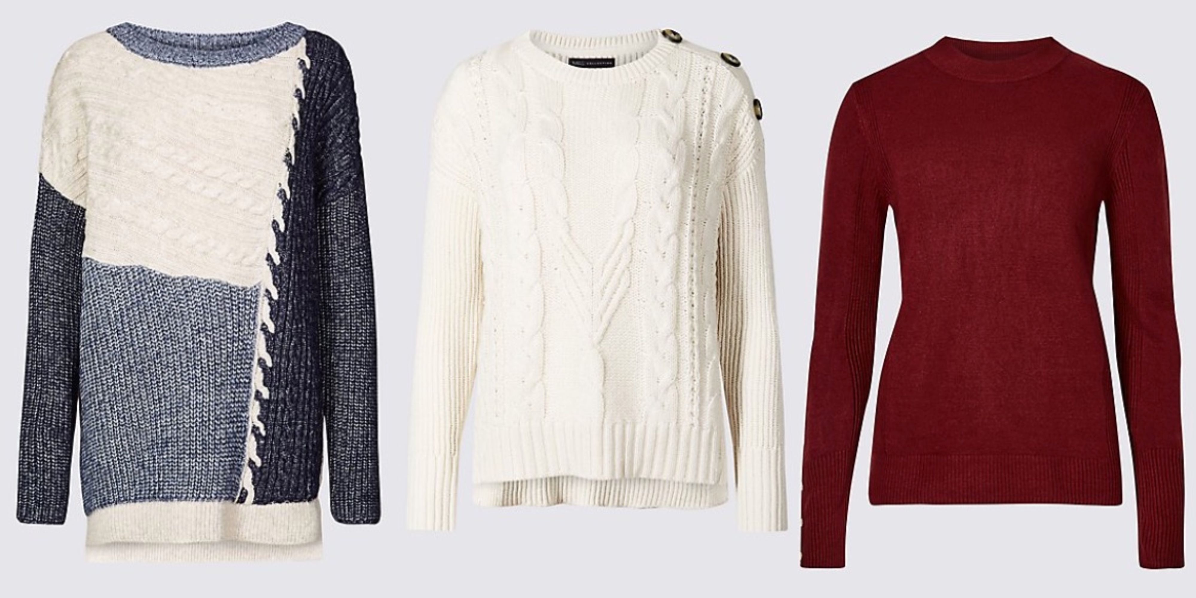 m and s ladies sweaters