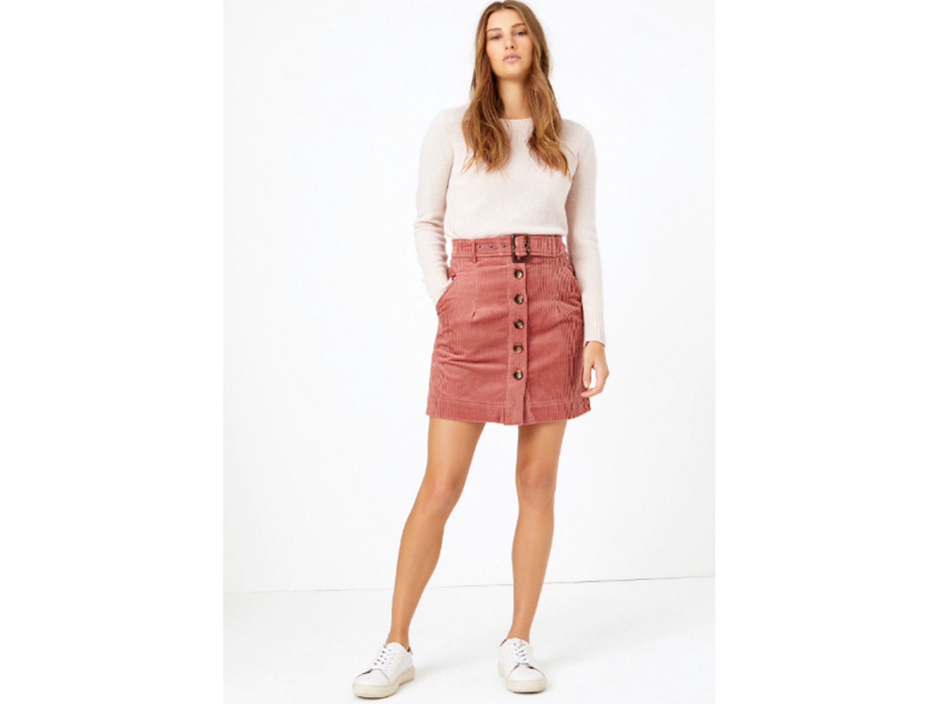 corduroy skirt outfits summer
