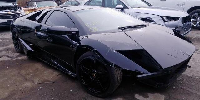Wrecked Murcielago for Sale Online - Cheap Lamborghini Project