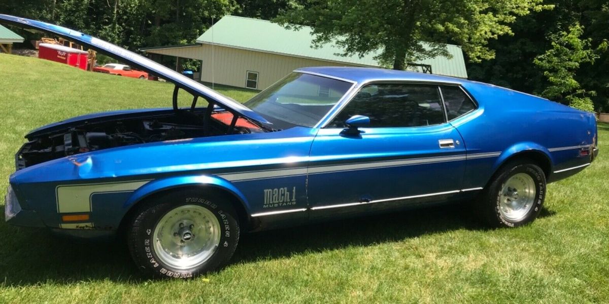 Cheap 1971 Ford Mustang Mach 1 for Sale on eBay Motors