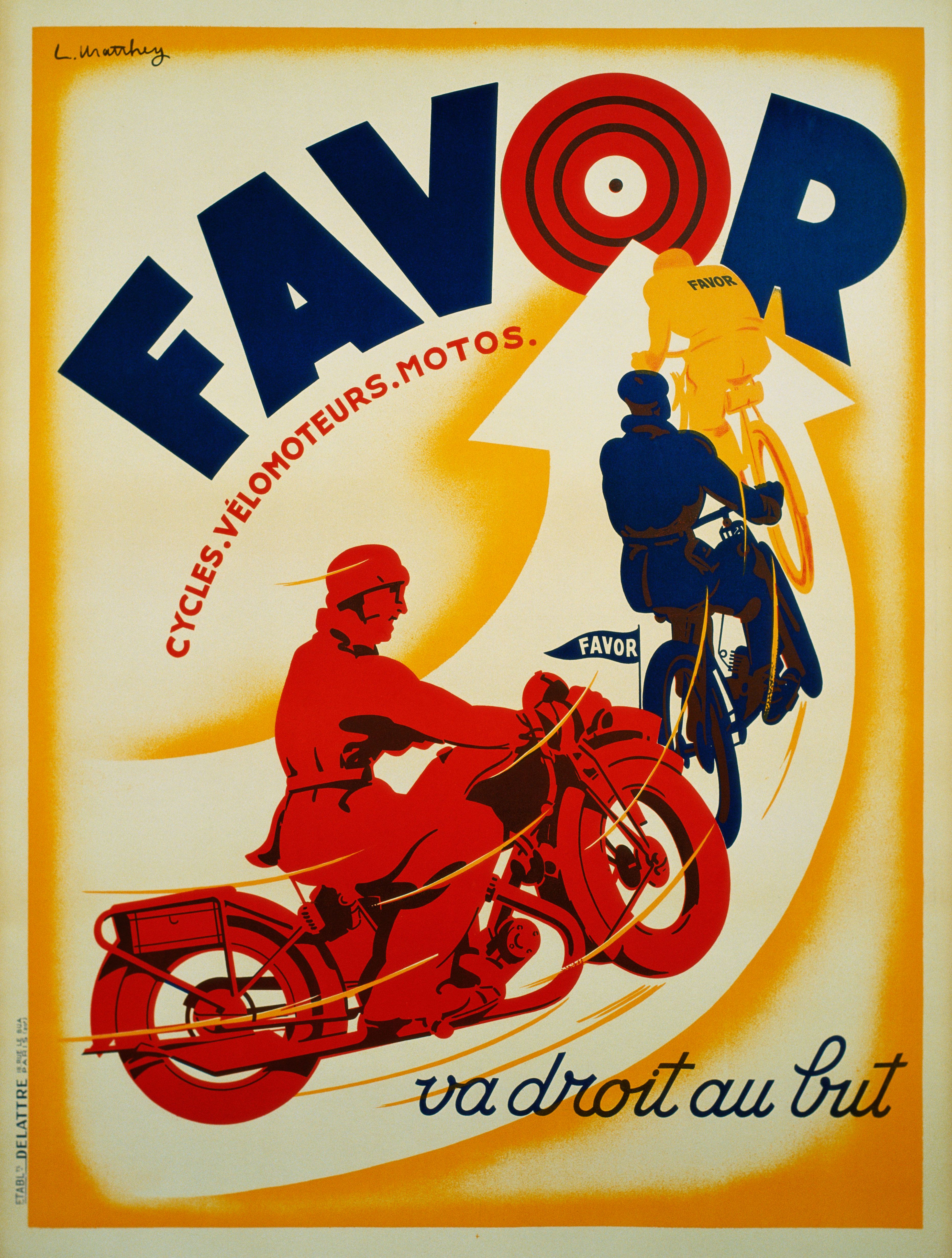 Pubblicità d'epoca Y8808 Trompe C.I.C.C.A pour Moto 1921 Old advertising 