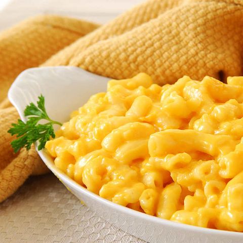 Costco macaroni and cheese tub