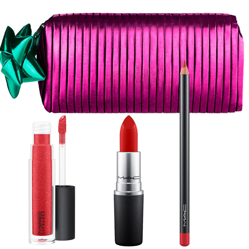 mac holiday lipstick set 2018