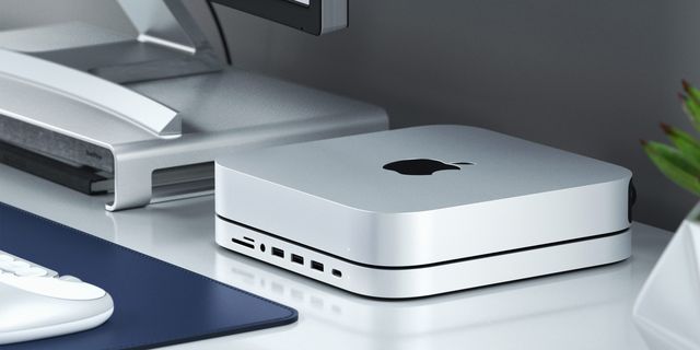 satechi stand and hub for mac mini with ssd enclosure