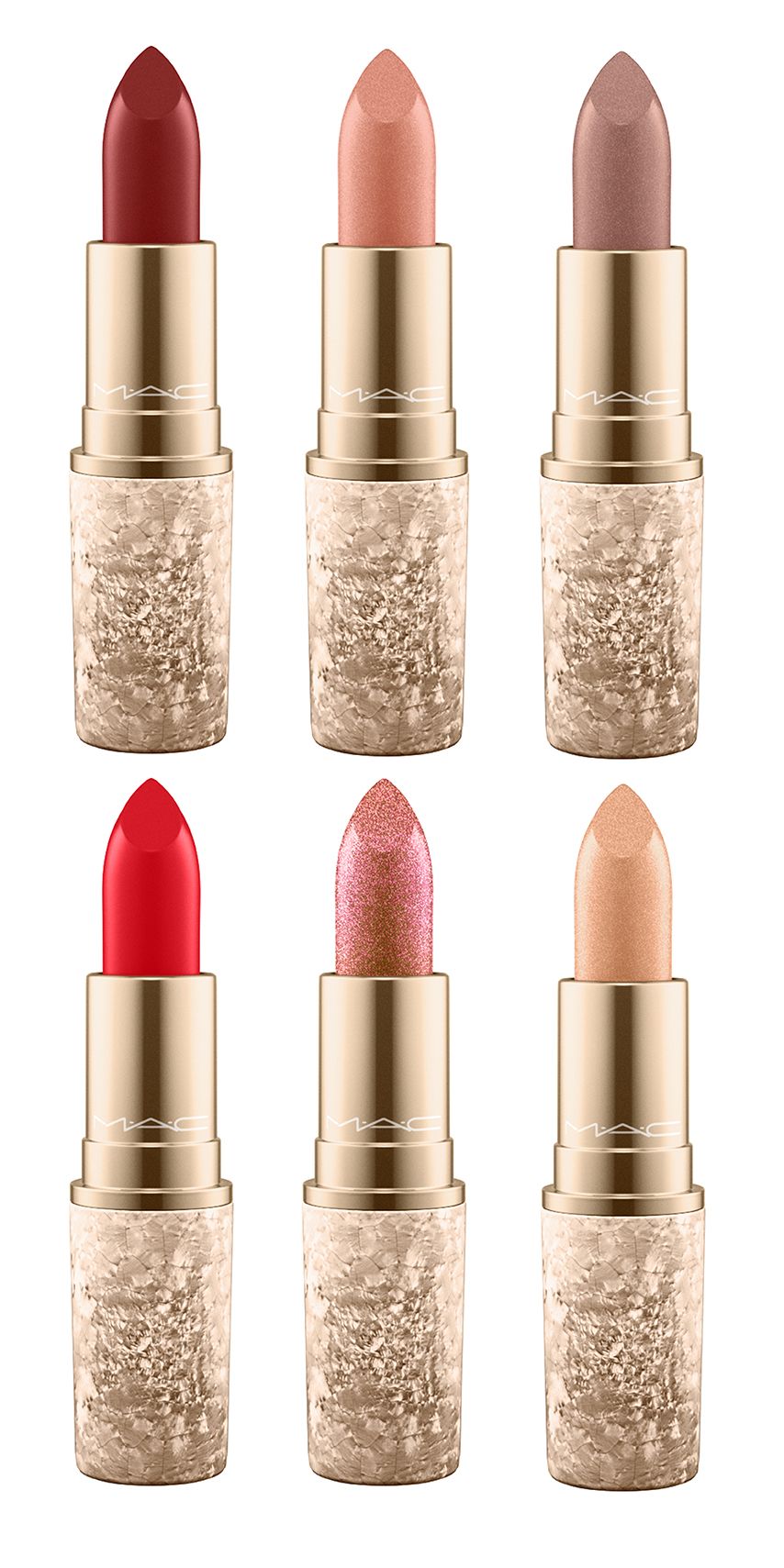 mac christmas lipstick set