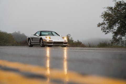 1991 acura nsx silver camping trip