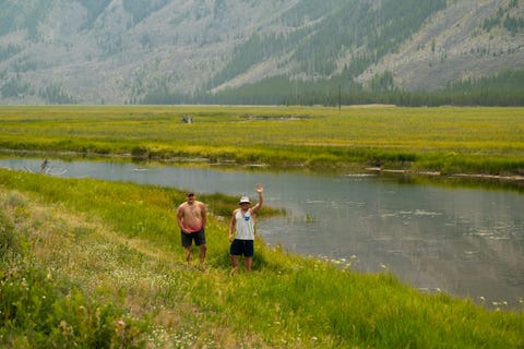 mack hogan mark clancy zach issa amir issa yellowstone camping trip rossmonster baja overlander