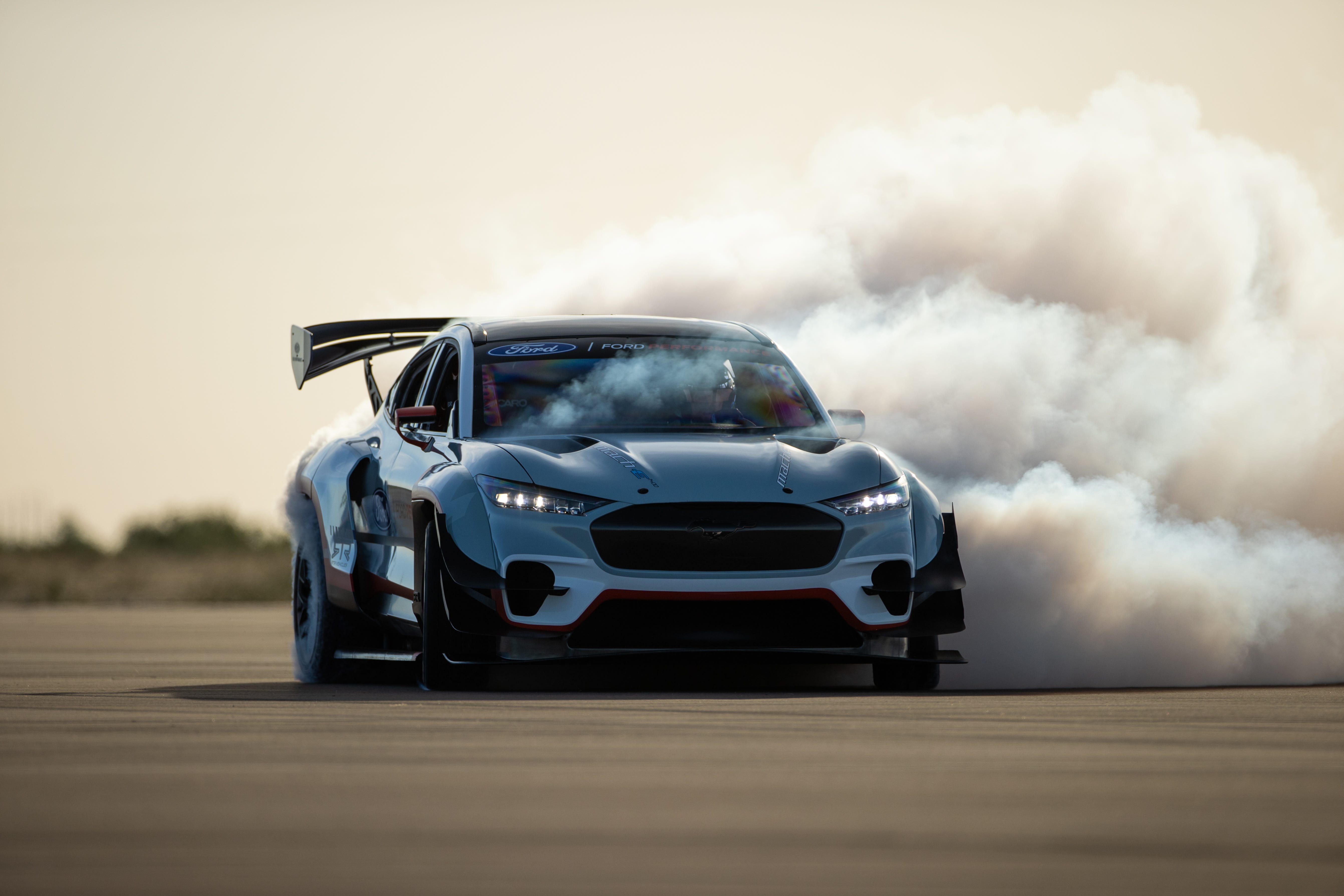 Ford Patented an All-Wheel-Drive EV Line Lock Burnout Mode