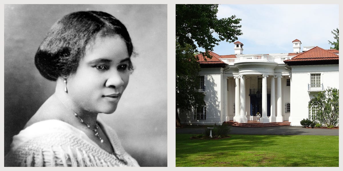 Madam CJ Walker's House, Villa Lewaro, Still Stands in Irvington NY