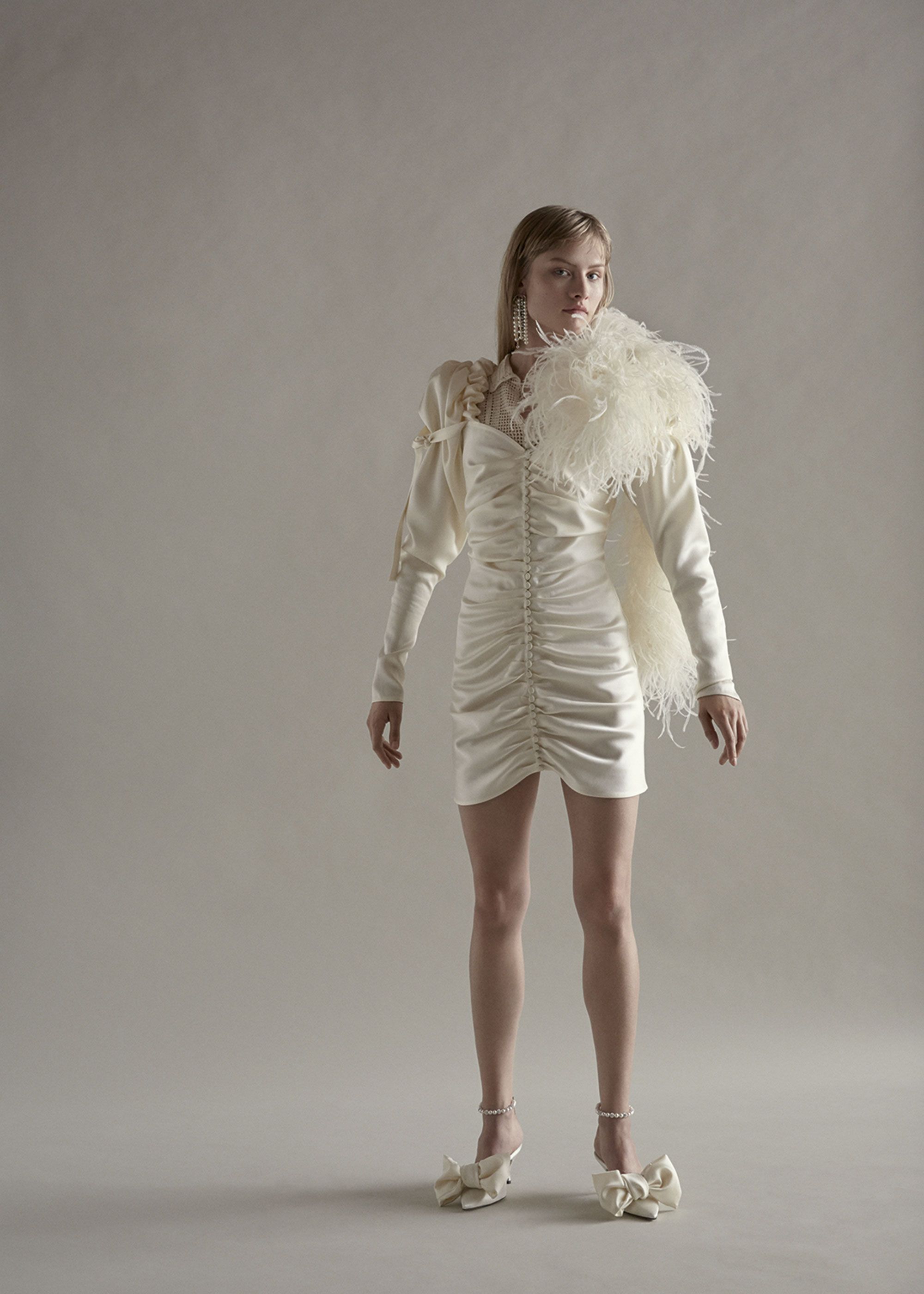 long sweater with dress
