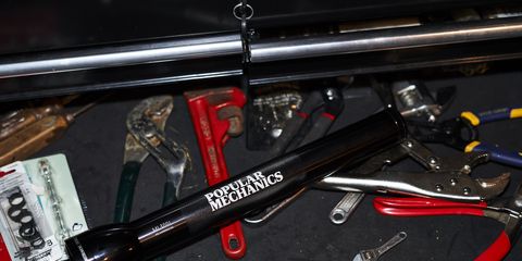 maglite in toolbox