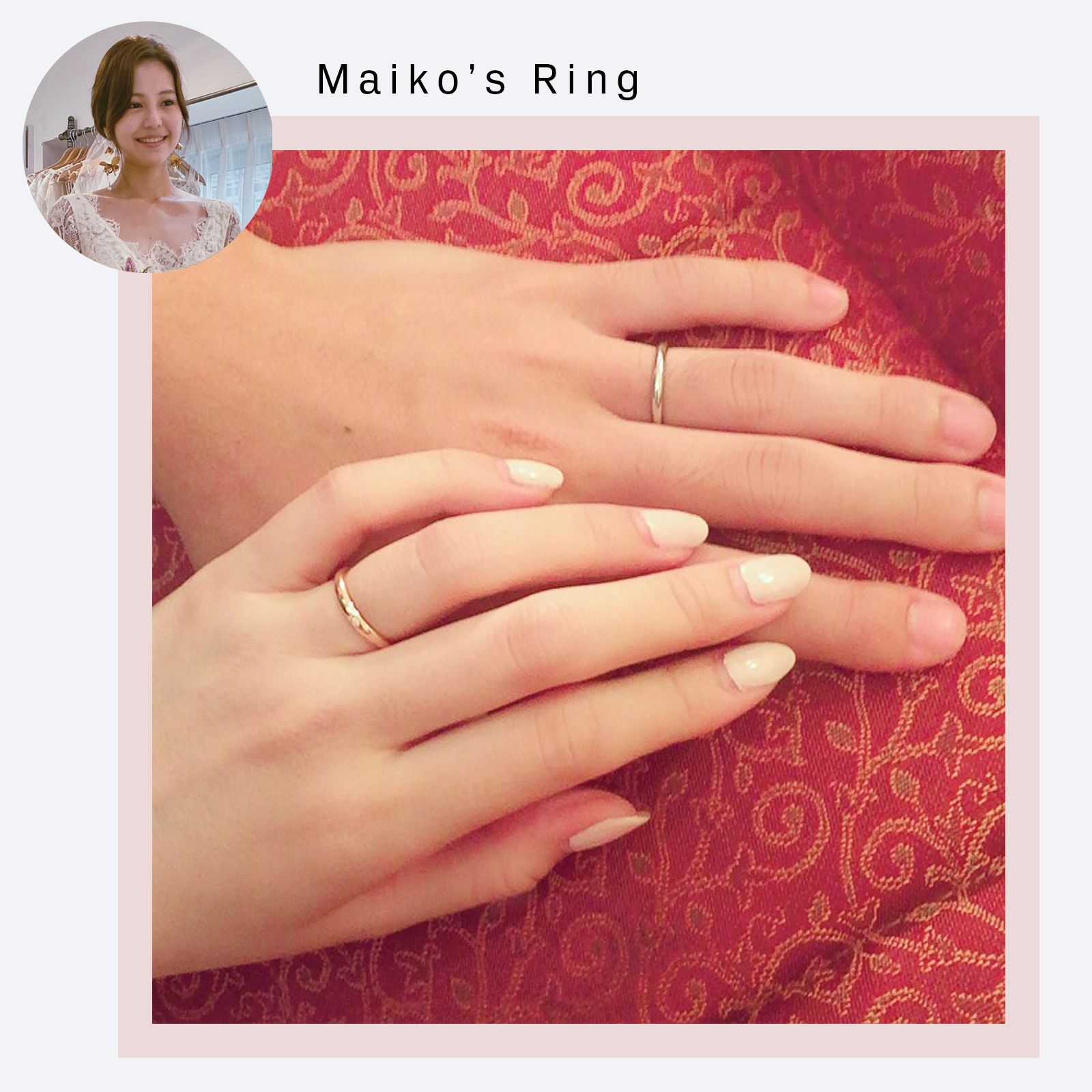 結婚指輪 婚約指輪の選び方を先輩花嫁が伝授 エル花嫁ミューズの実例集 Elle Mariage エル マリアージュ
