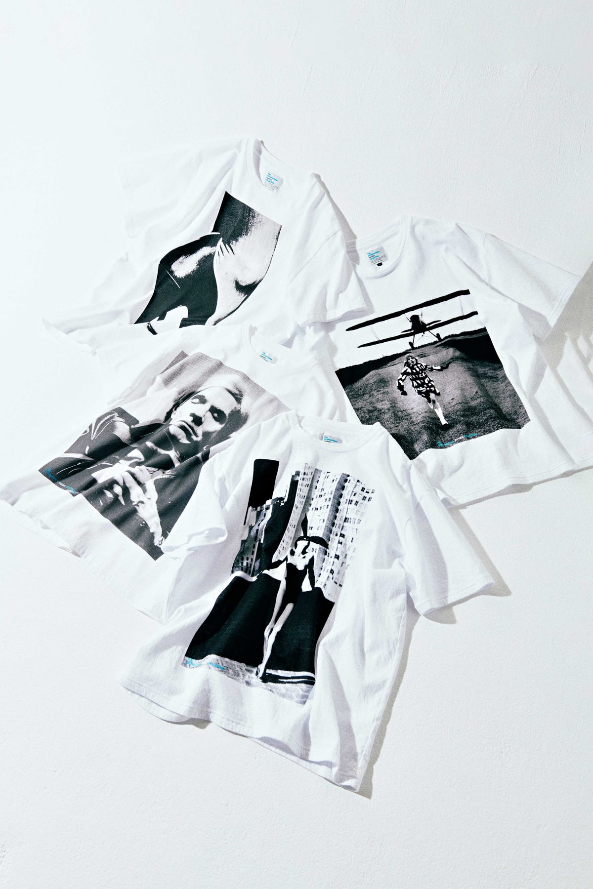 写真家ヘルムート ニュートンの作品がプリントされた ザ インターナショナル イメージズ コレクション のtシャツコレクション