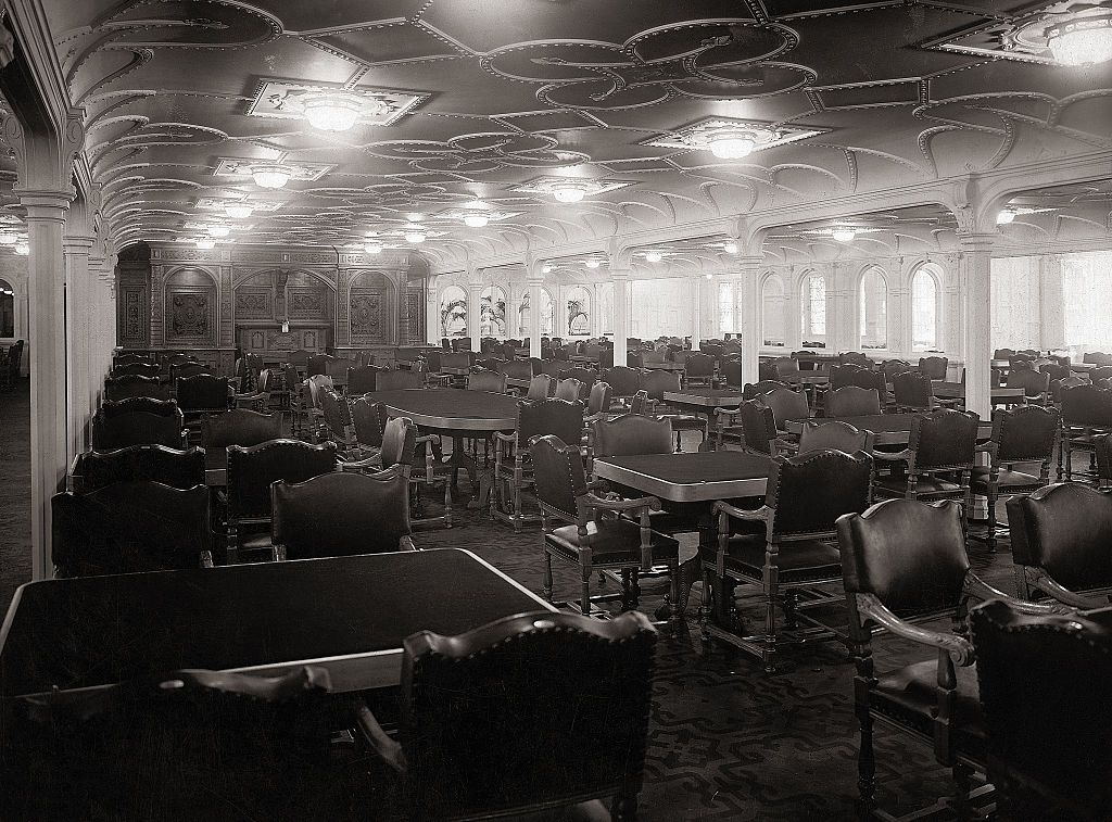 Inside The Titanic Before And After