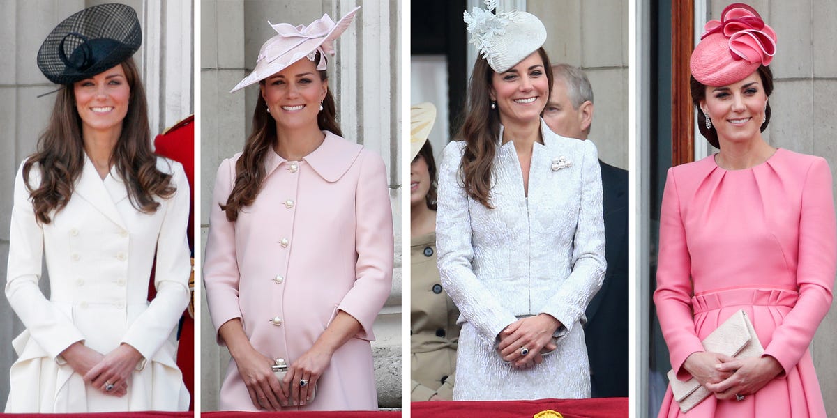 Kate Middleton at Trooping the Colour every outfit Kate Middleton has