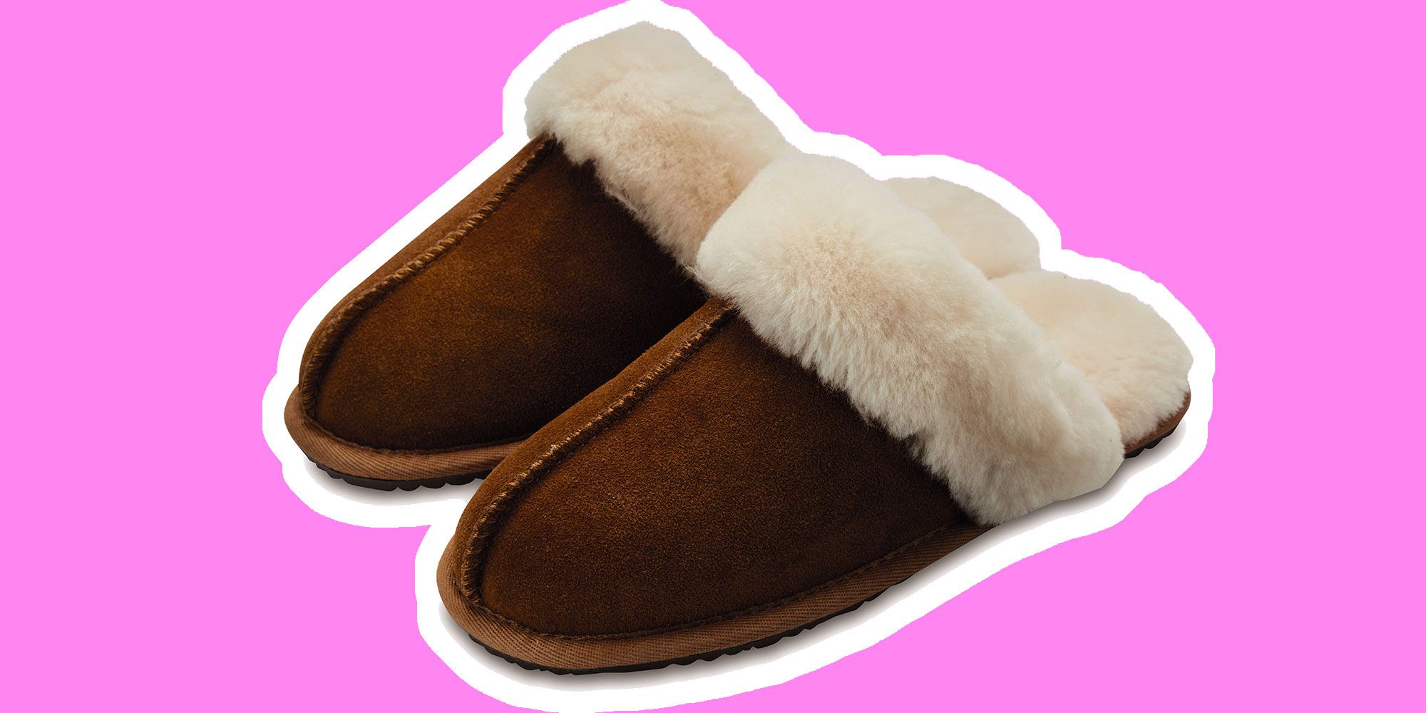 sheepskin slippers look like UGGs but 