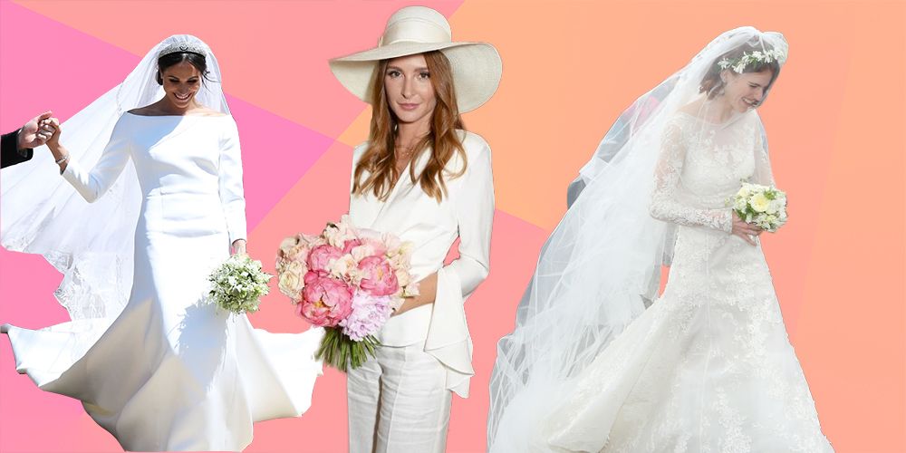 Celebrity Wedding Dresses In Pictures