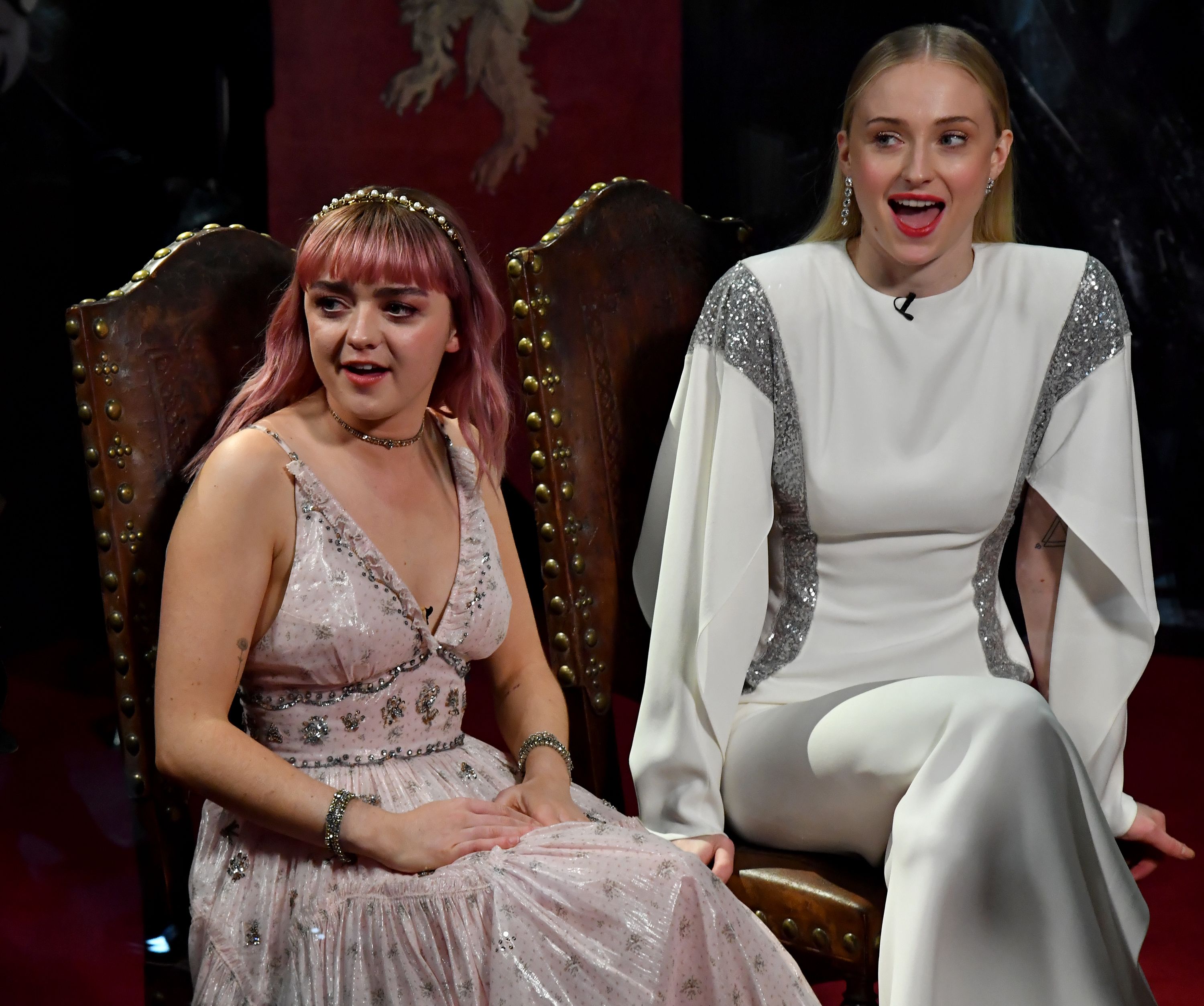 Sophie Turner And Maisie Williams Were Pranked By Game Of Thrones Creators
