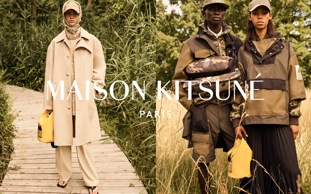 MAISON KITSUNÉ CAMP'の世界へ。メゾン キツネ、2022年春夏